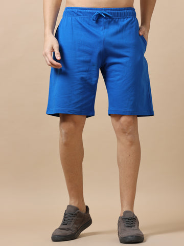 Relaxed Fit Shorts ( Royal Blue )