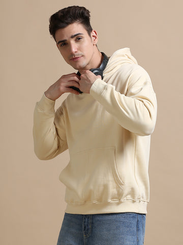 Oversize Hoodie ( Beige )