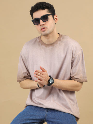 CT//01 Washed Oversize Tshirt (Brown)