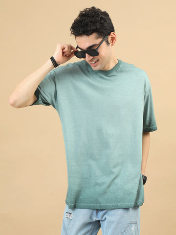 CT//01 Washed Oversize Tshirt (Green)
