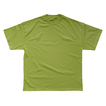 240 GSM OVERSIZE T SHIRT C-3 - MOSS GREEN