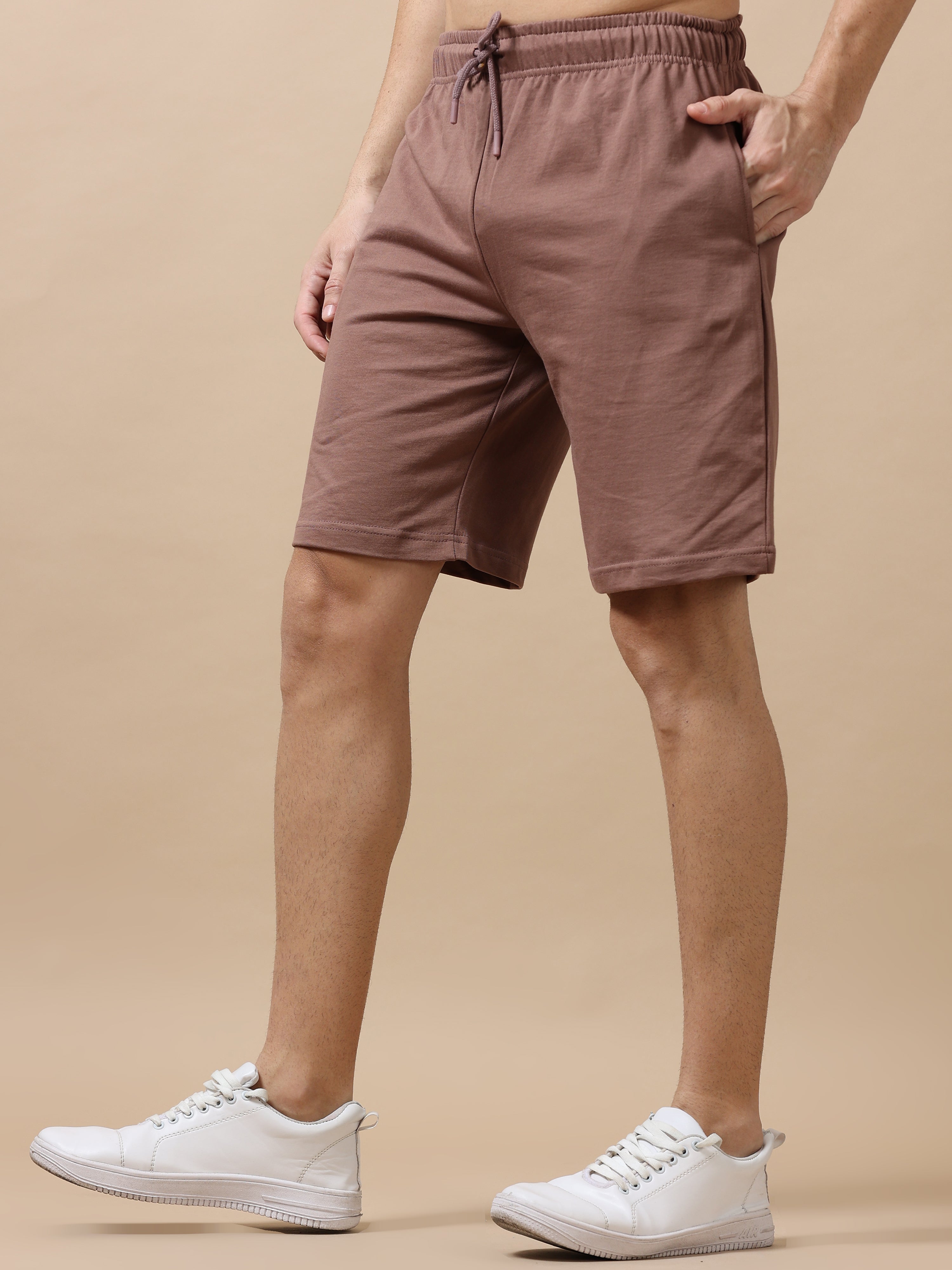 Ultimate Comfort and Style: Plain Solid Shorts by Pasolid for Everyday Wear