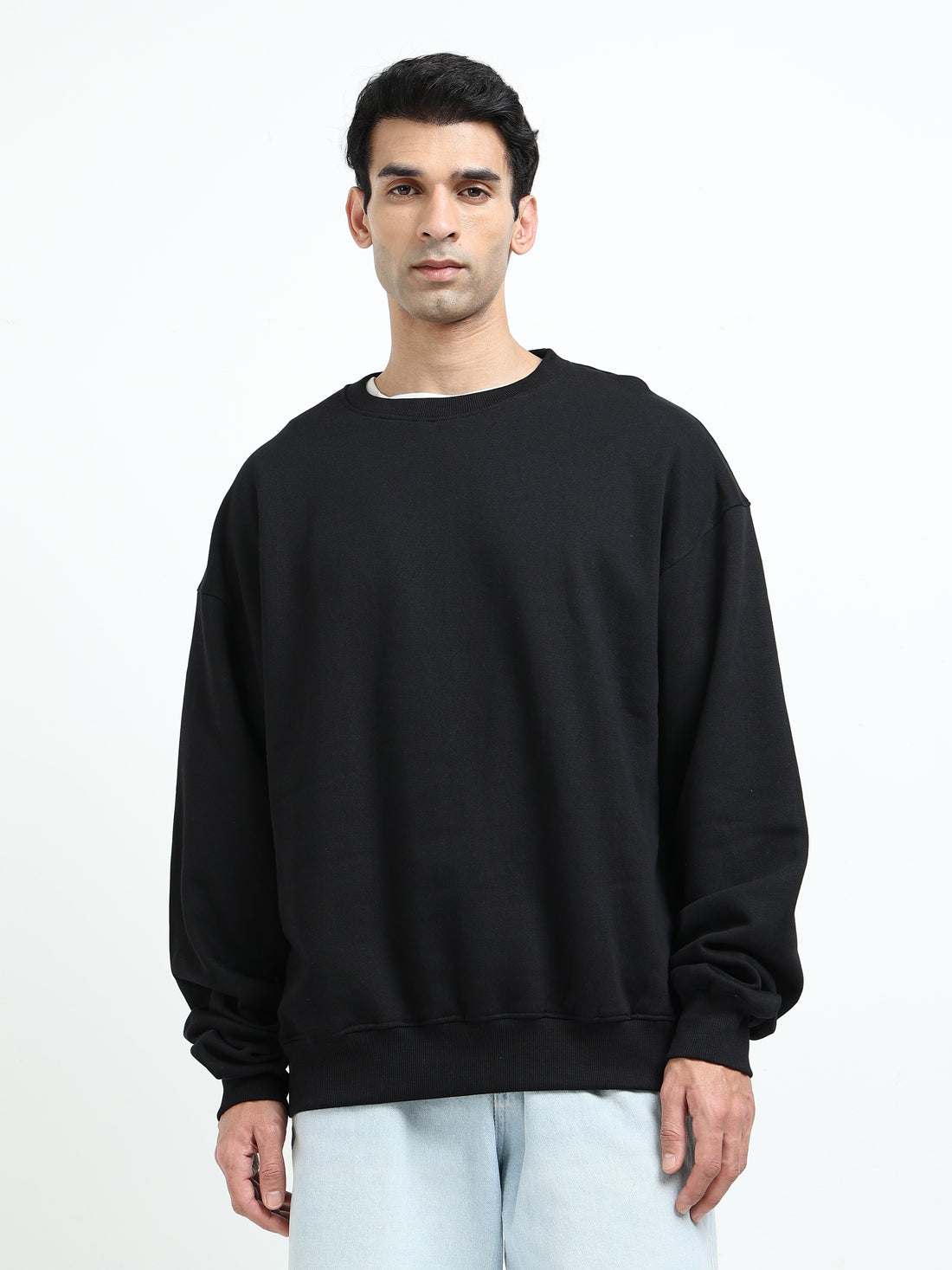 Oversize Sweatshirt ( Black )