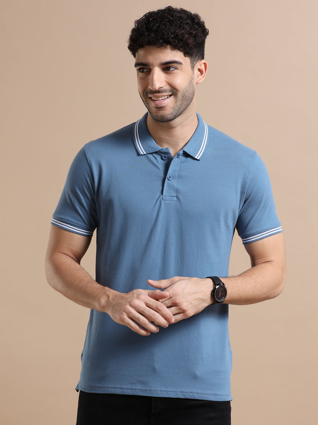 Regular polo Tshirt (ST Blue)