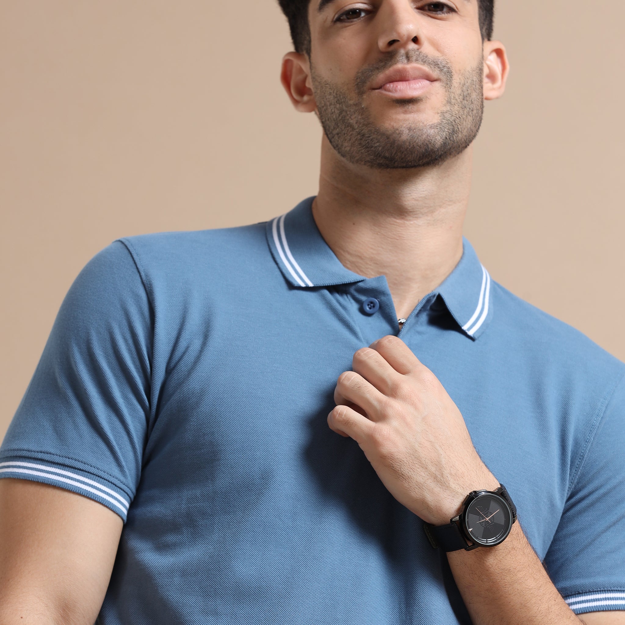 Regular polo Tshirt (ST Blue)