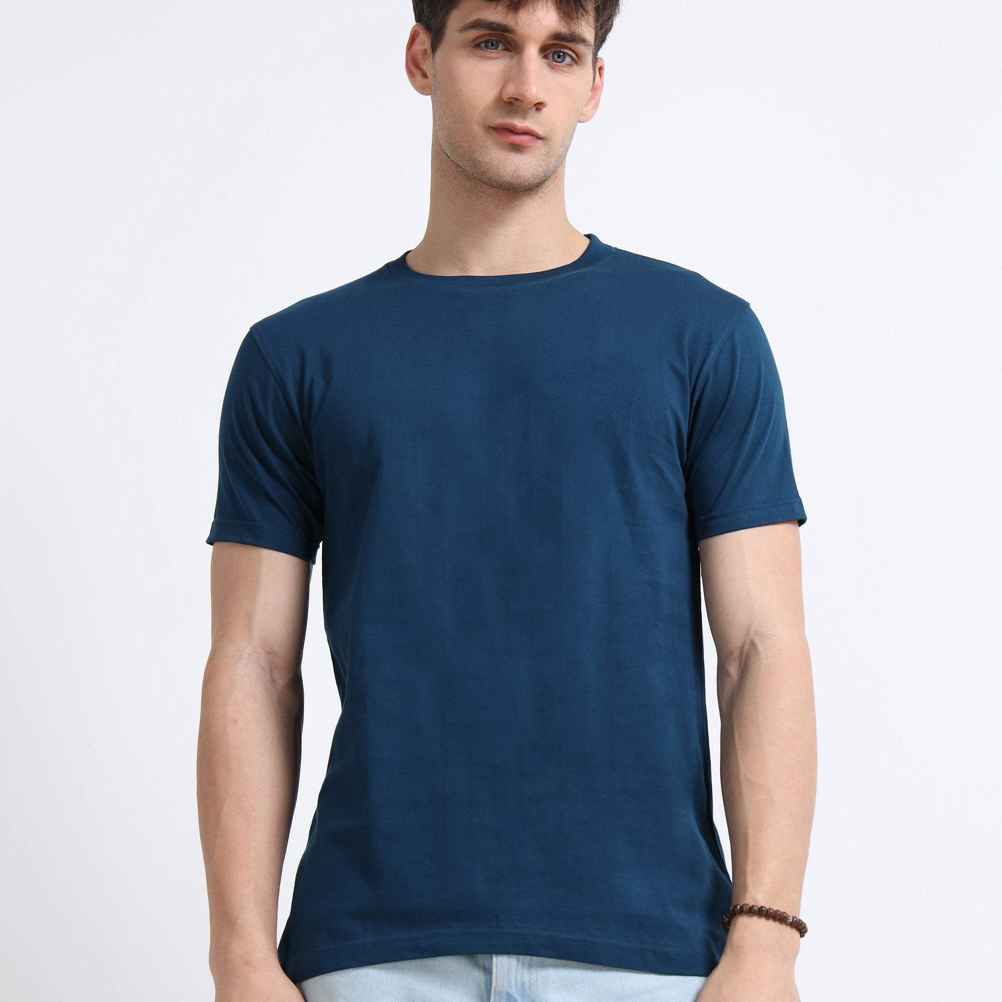 160 GSM REGULAR TSHIRT - Petrol Blue