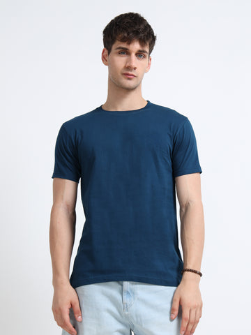 160 GSM REGULAR TSHIRT - Petrol Blue