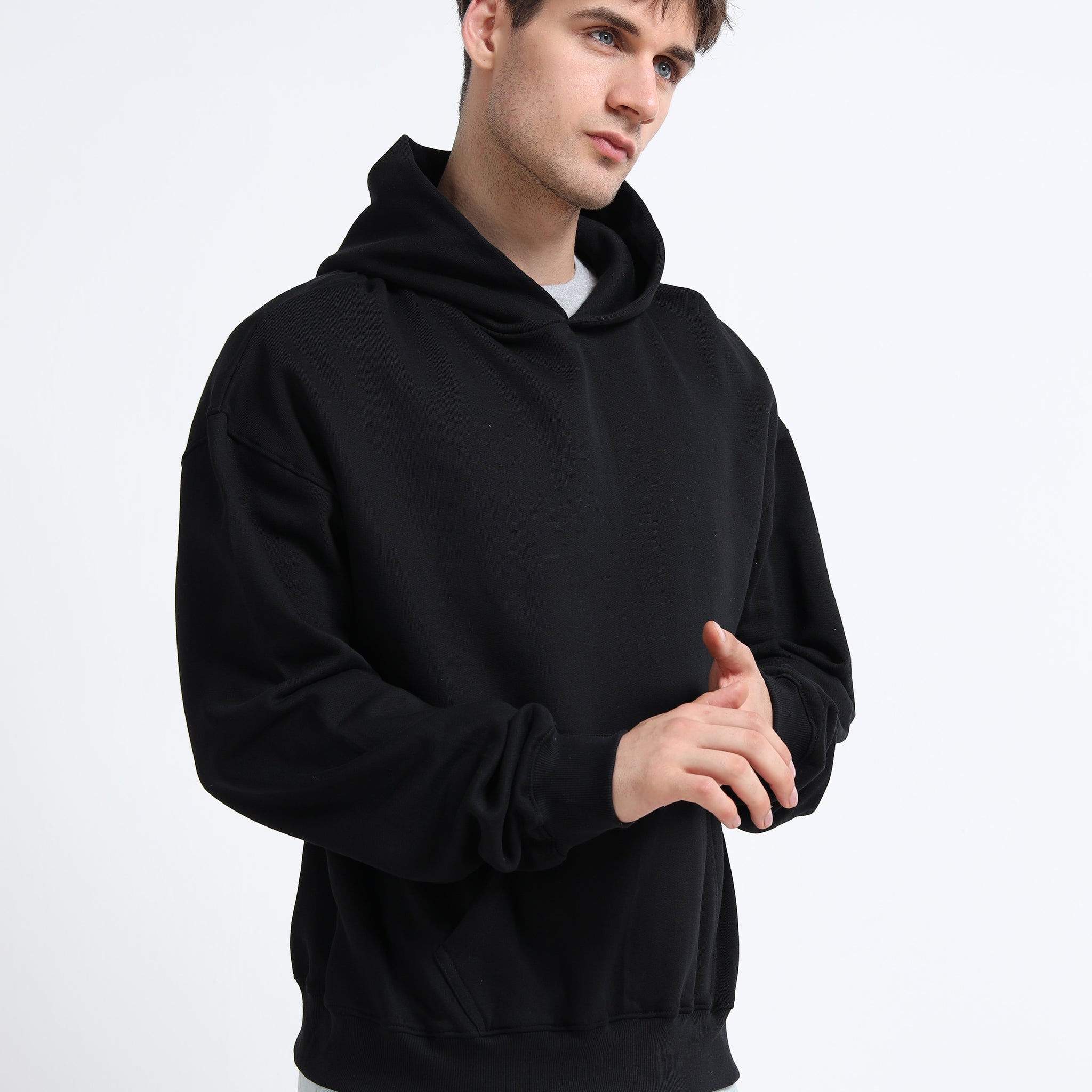 Oversize Hoodie ( Black )