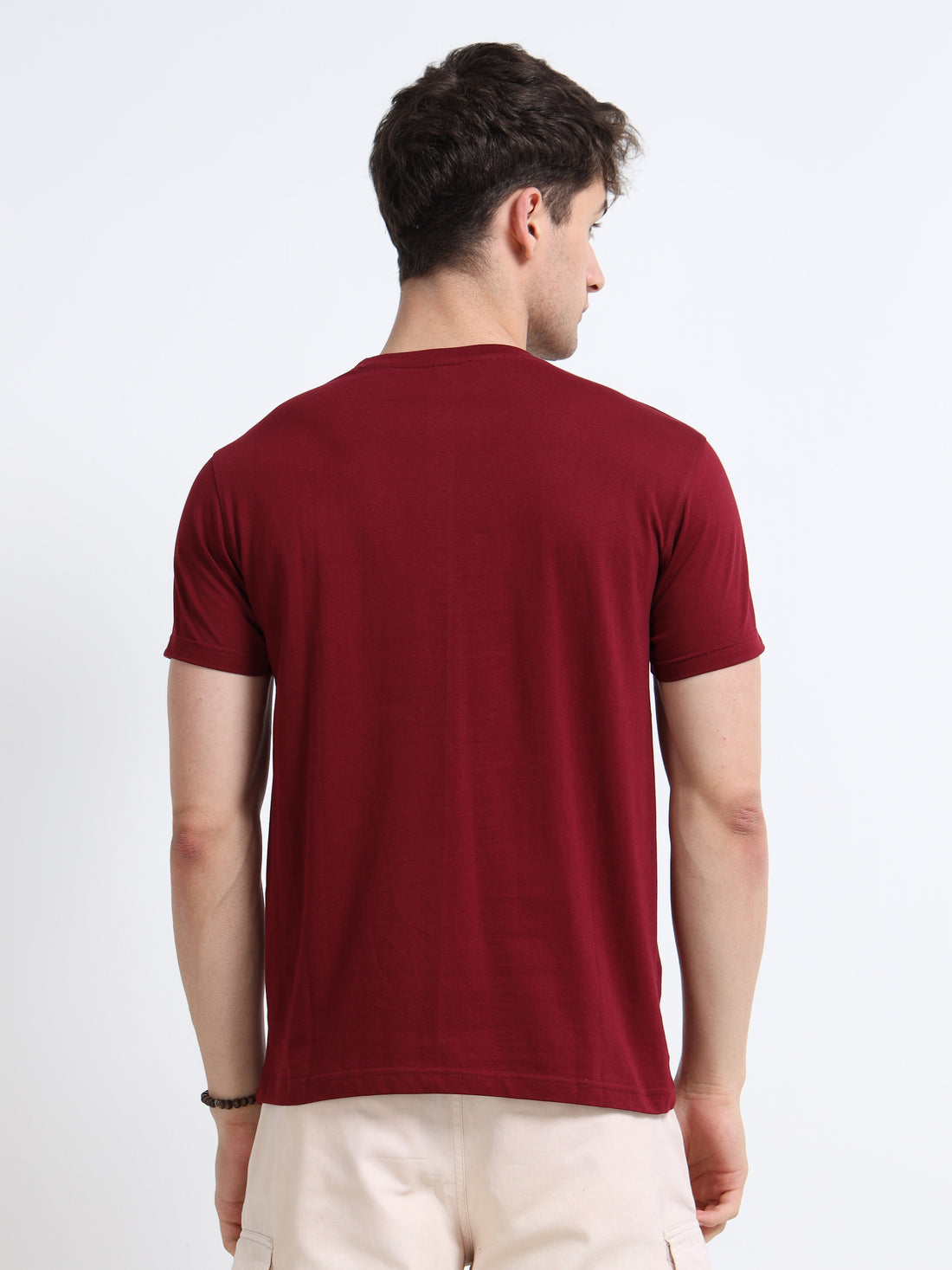 160 GSM REGULAR TSHIRT Meroon