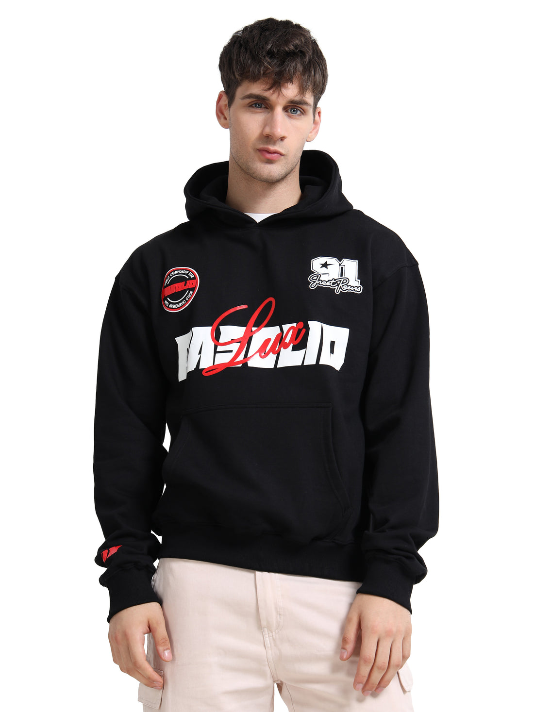 Oversize Hoodie Lux ( Black )