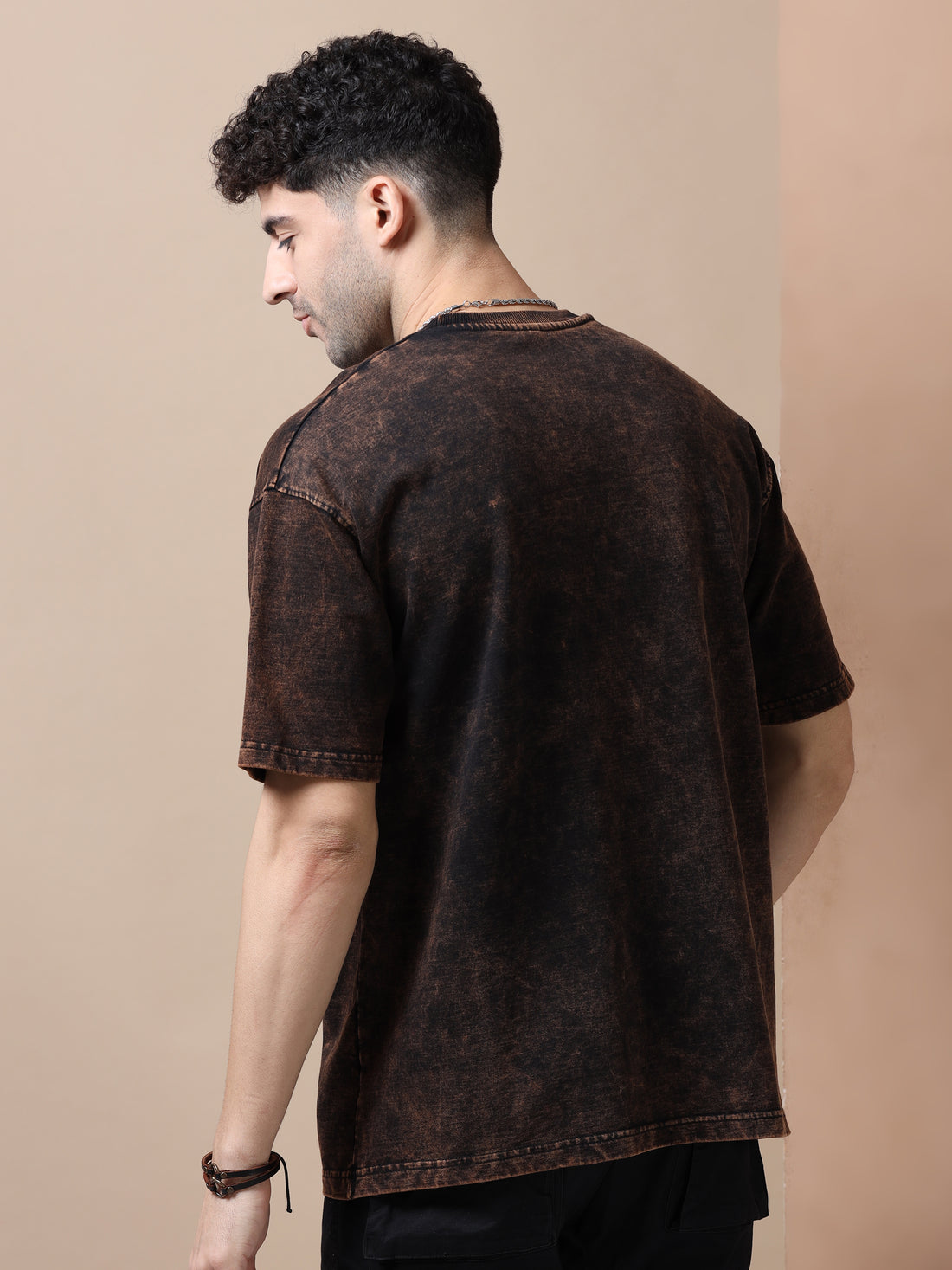 Acid wash tshirt (Black)