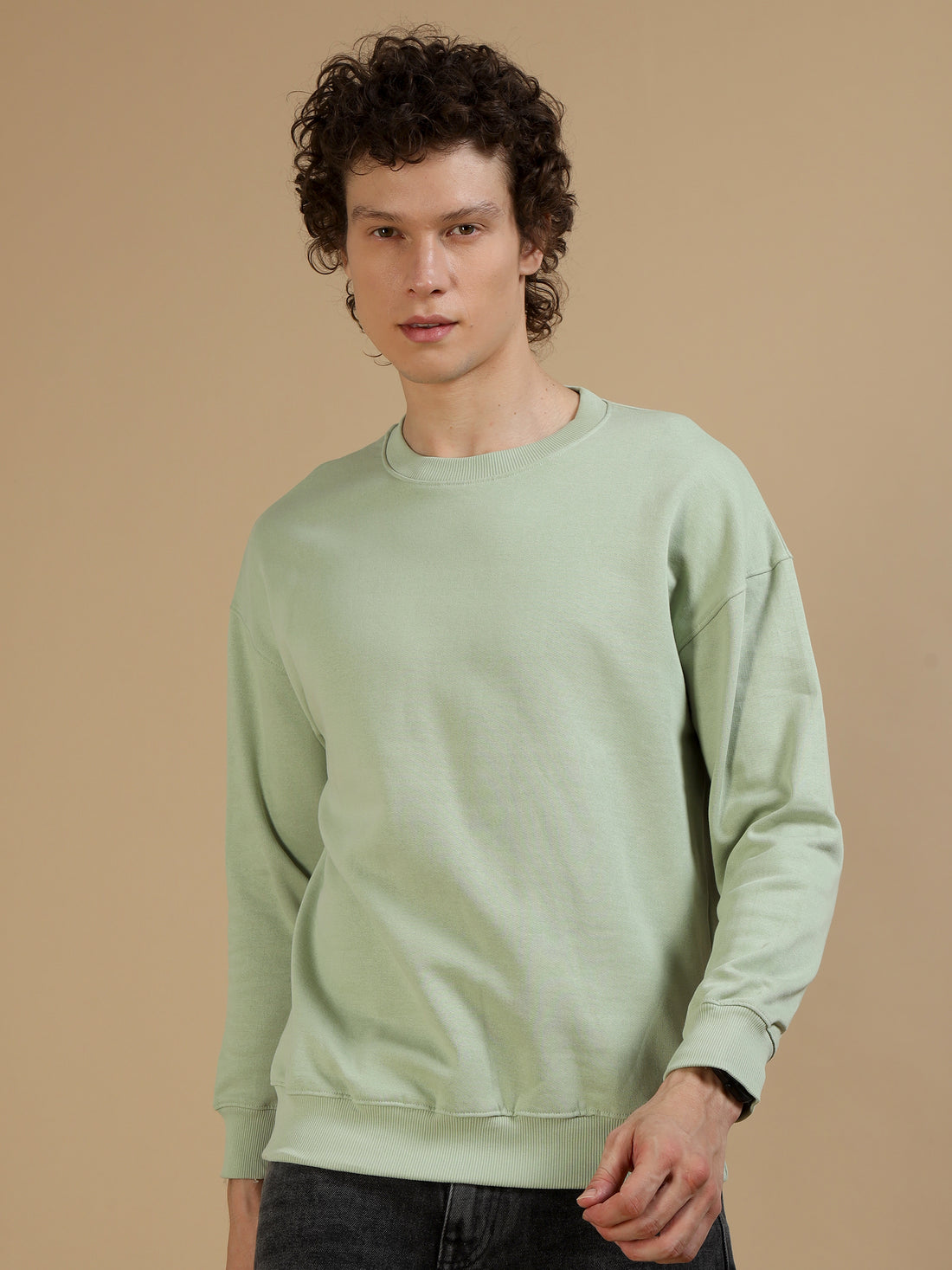 Oversize Sweatshirt C 19 AQUA GREEN