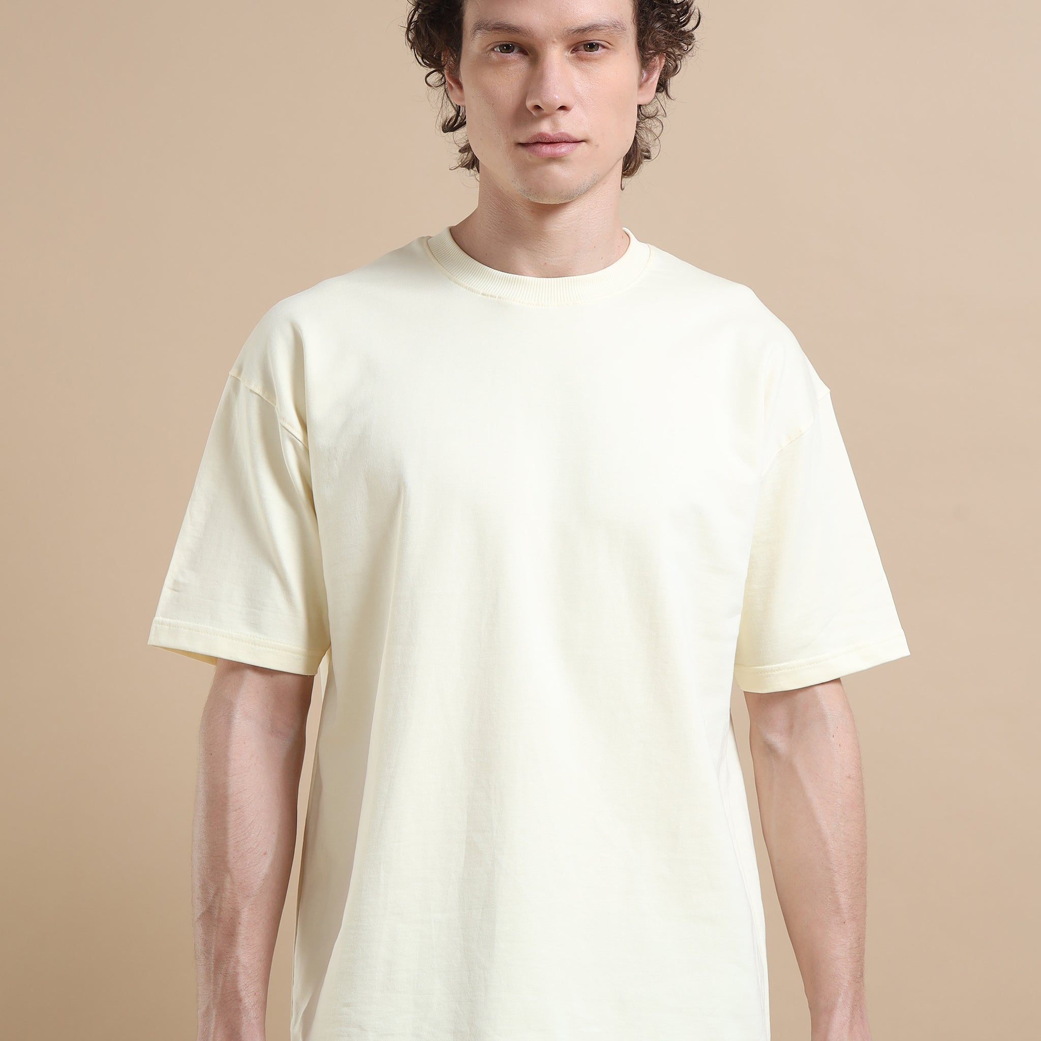 240 GSM OVERSIZE T SHIRT C-63 - OFF-WHITE