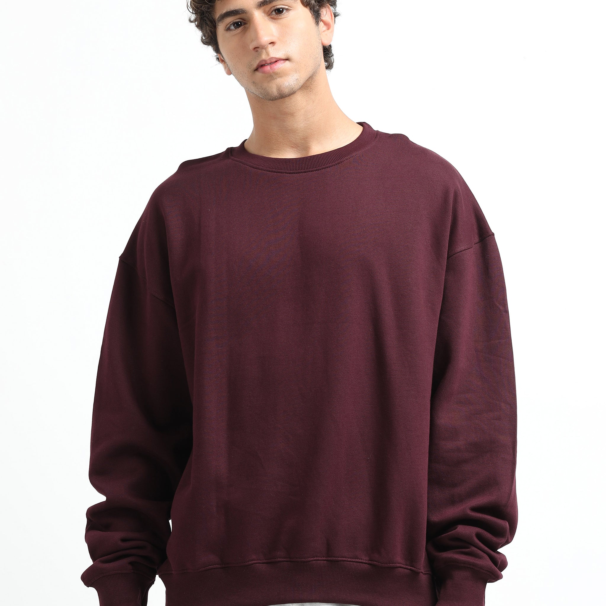 Oversize Sweatshirt ( Grape Wine )