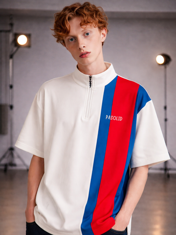 Velocity Panel Street Tee – Oversized Fit