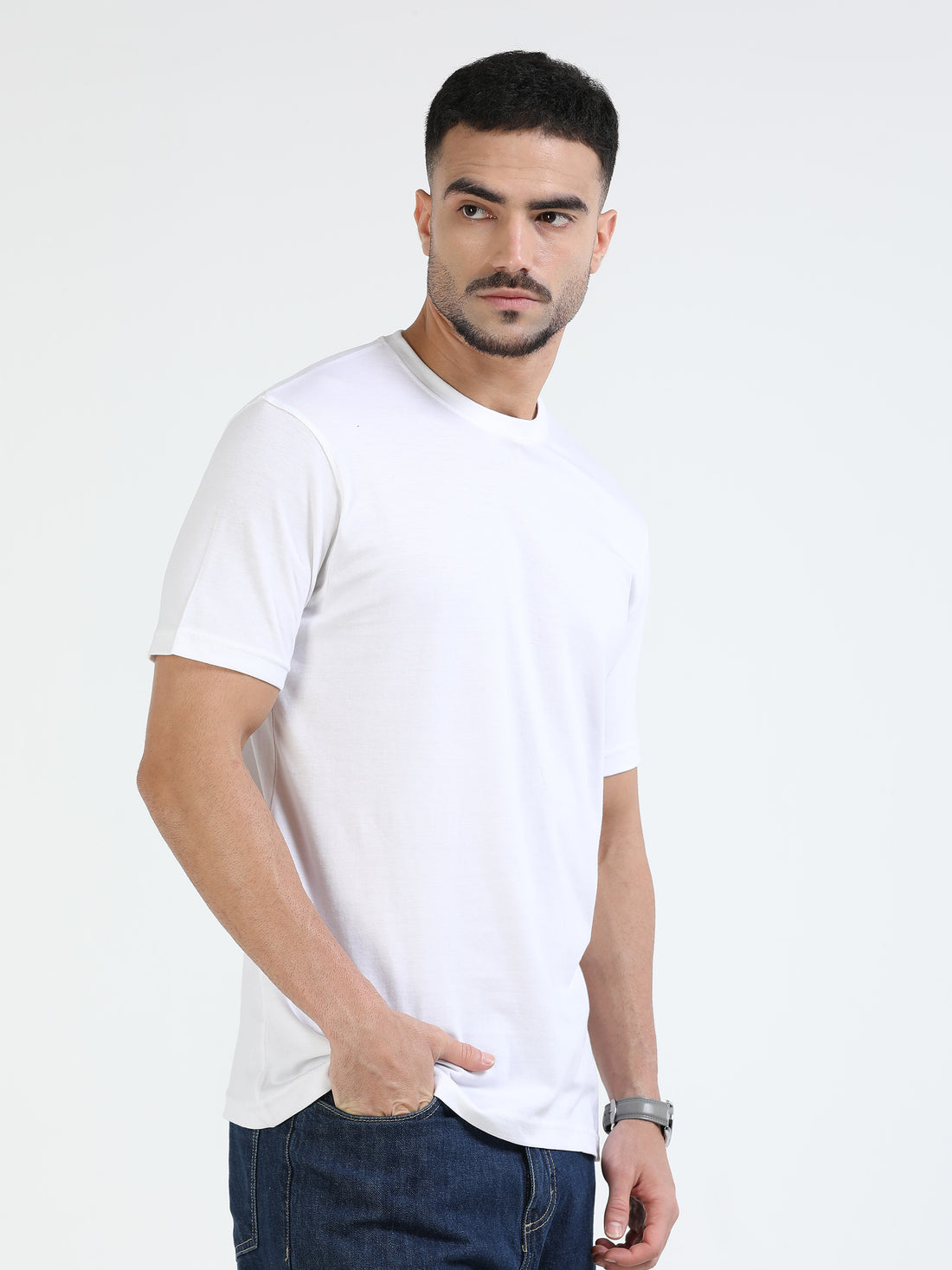 160 GSM REGULAR TSHIRT - White
