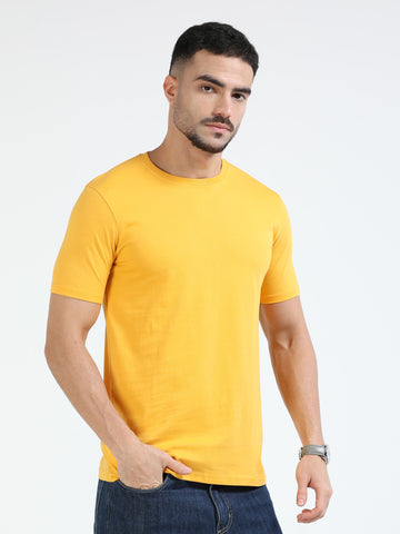 160 GSM REGULAR TSHIRT - Yellow