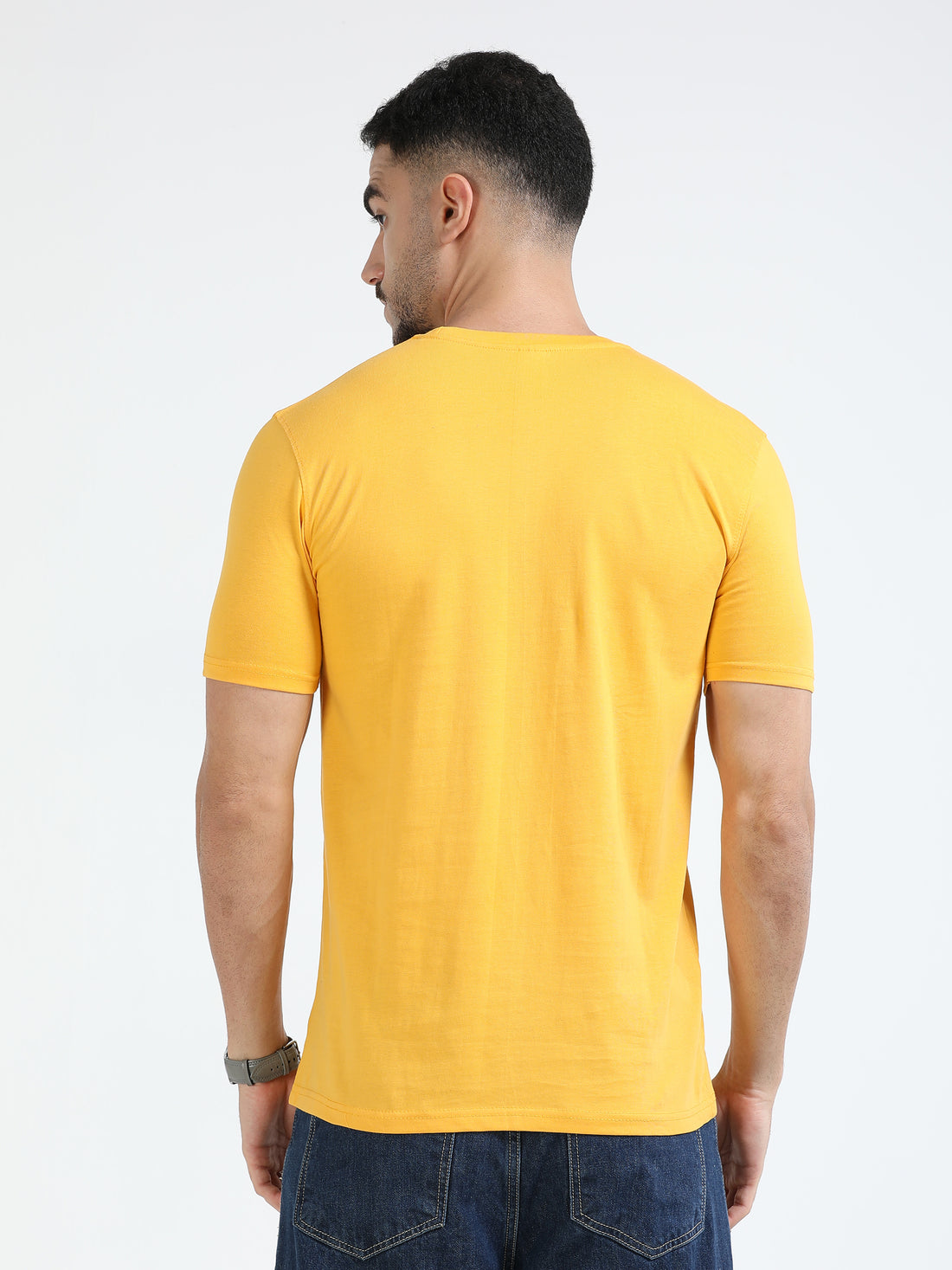160 GSM REGULAR TSHIRT - Yellow