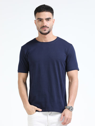 160 GSM REGULAR TSHIRT - Navy