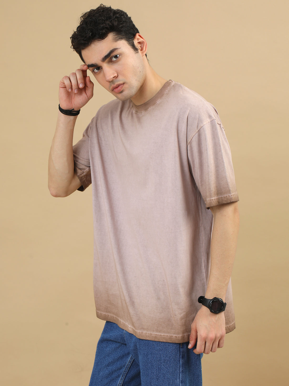 CT//01 Washed Oversize Tshirt (Brown)