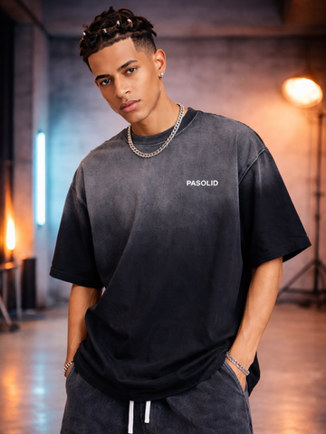 Pasolid Shadow Fade Oversized T-Shirt