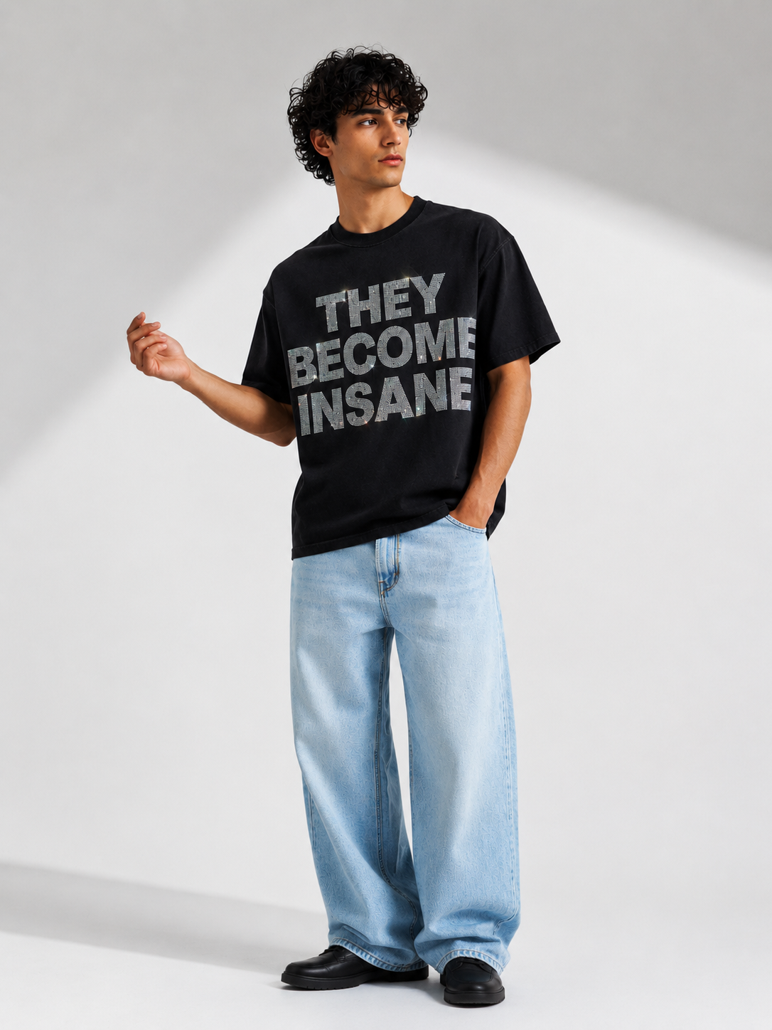PASOLID Insane Rhinestone Tee