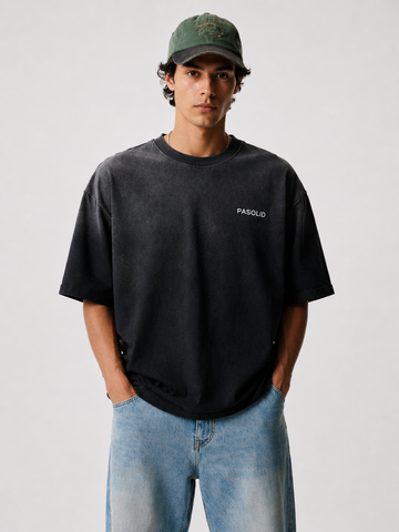 Pasolid Shadow Fade Oversized T-Shirt